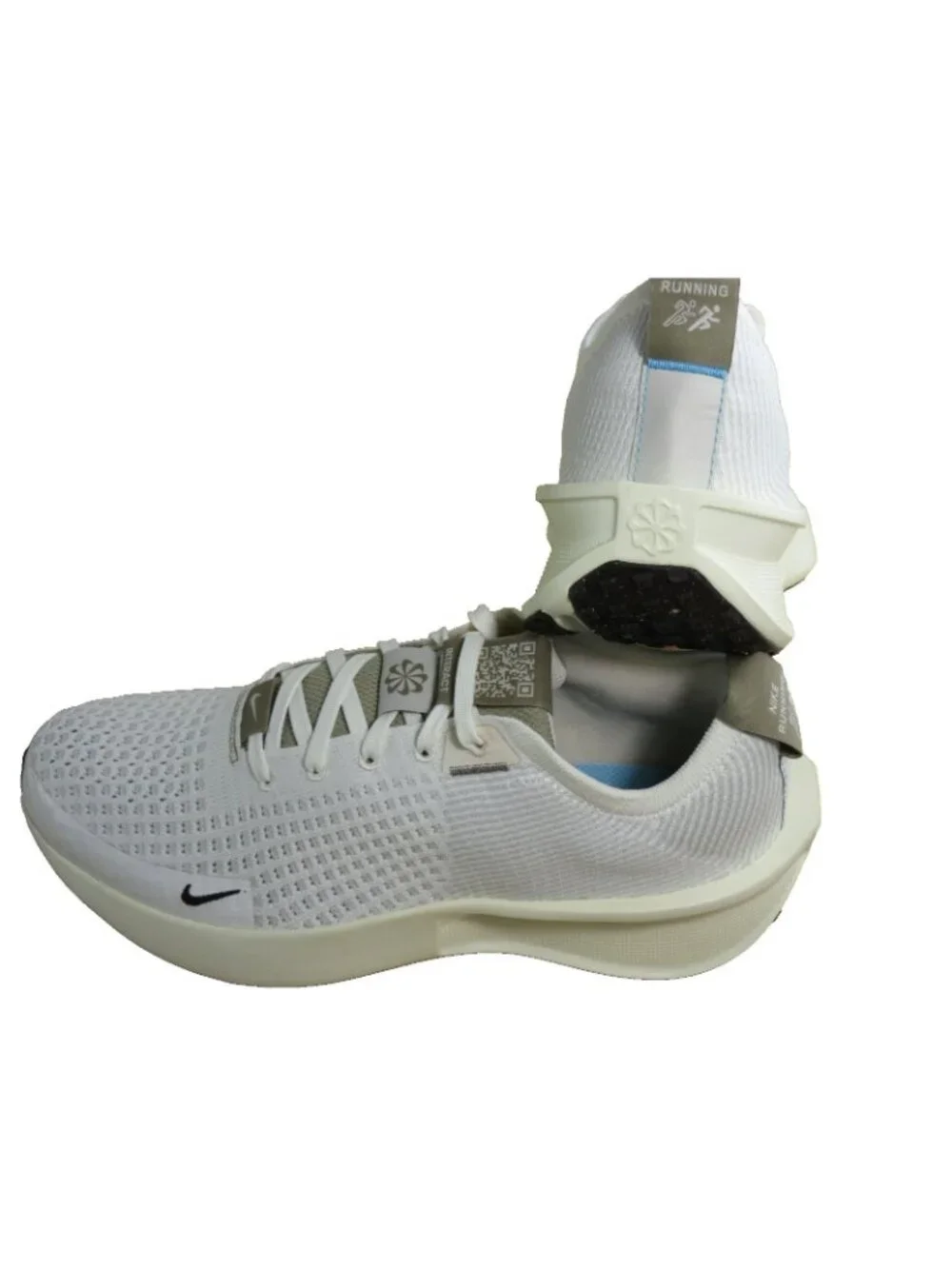 Women's Nike Interact Running Shoes Sail White Baroque Light Bone Sizs NIB - Picture 6 of 7